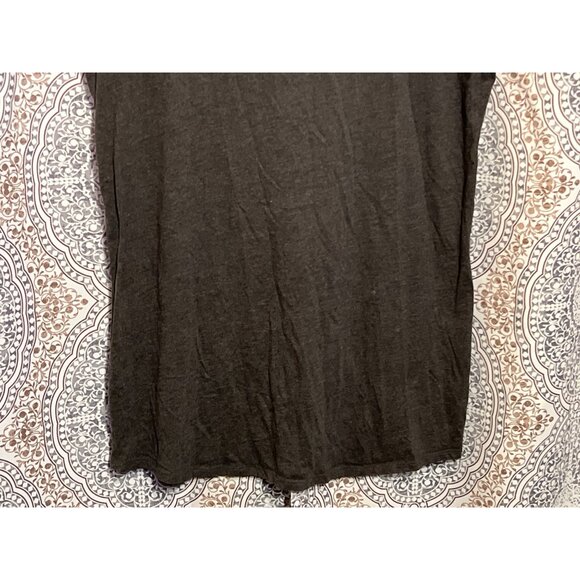 Victorias Secret "Head Over Heels" Gray T-Shirt Dress L Womens Relaxed Fit Cotto - Picture 6 of 9